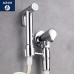 Azos Bidet Faucet Pressurized Sprinkler Head Brass Chrome Cold Water Single Function Washing Machine Pet Bath Toilet Round PJPQ029A - B07D1YF954